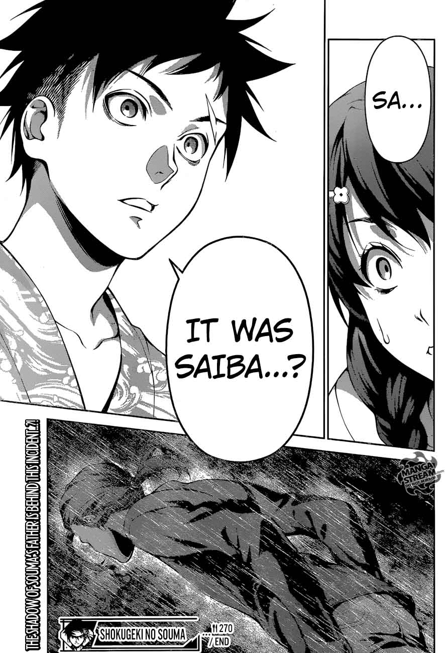SHOKUGEKI NO SOMA Chapter 270 - Page 19