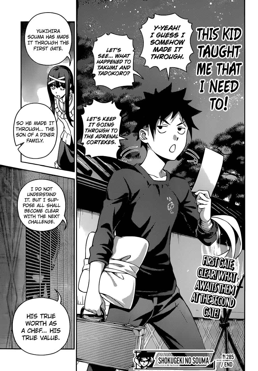 SHOKUGEKI NO SOMA Chapter 285 - Page 21