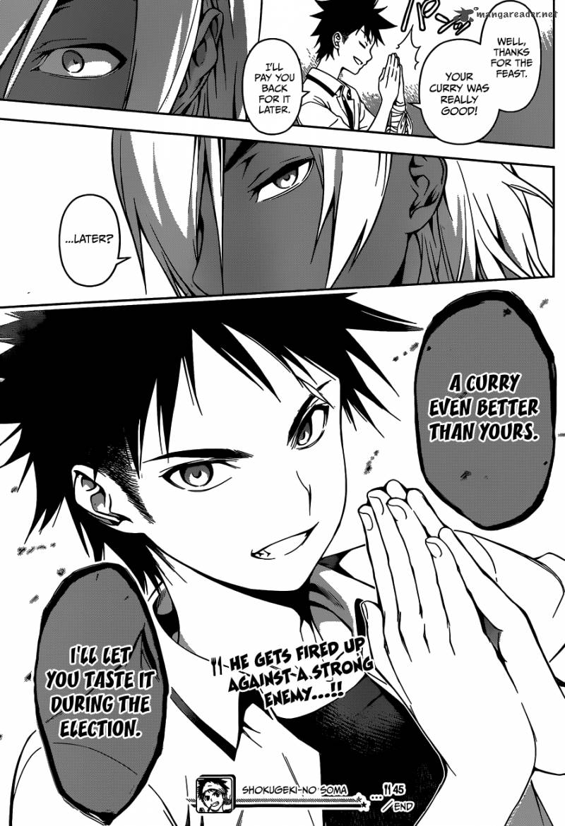 SHOKUGEKI NO SOMA Chapter 45 - Page 20