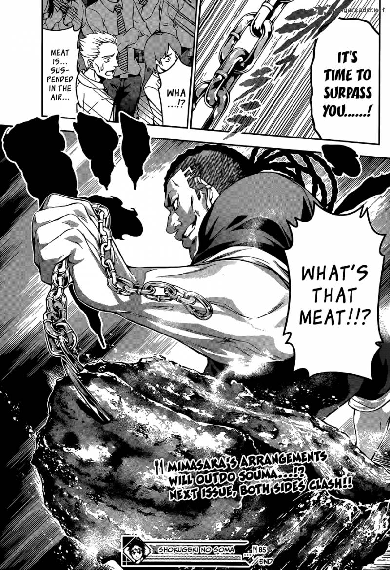 SHOKUGEKI NO SOMA Chapter 85 - Page 19