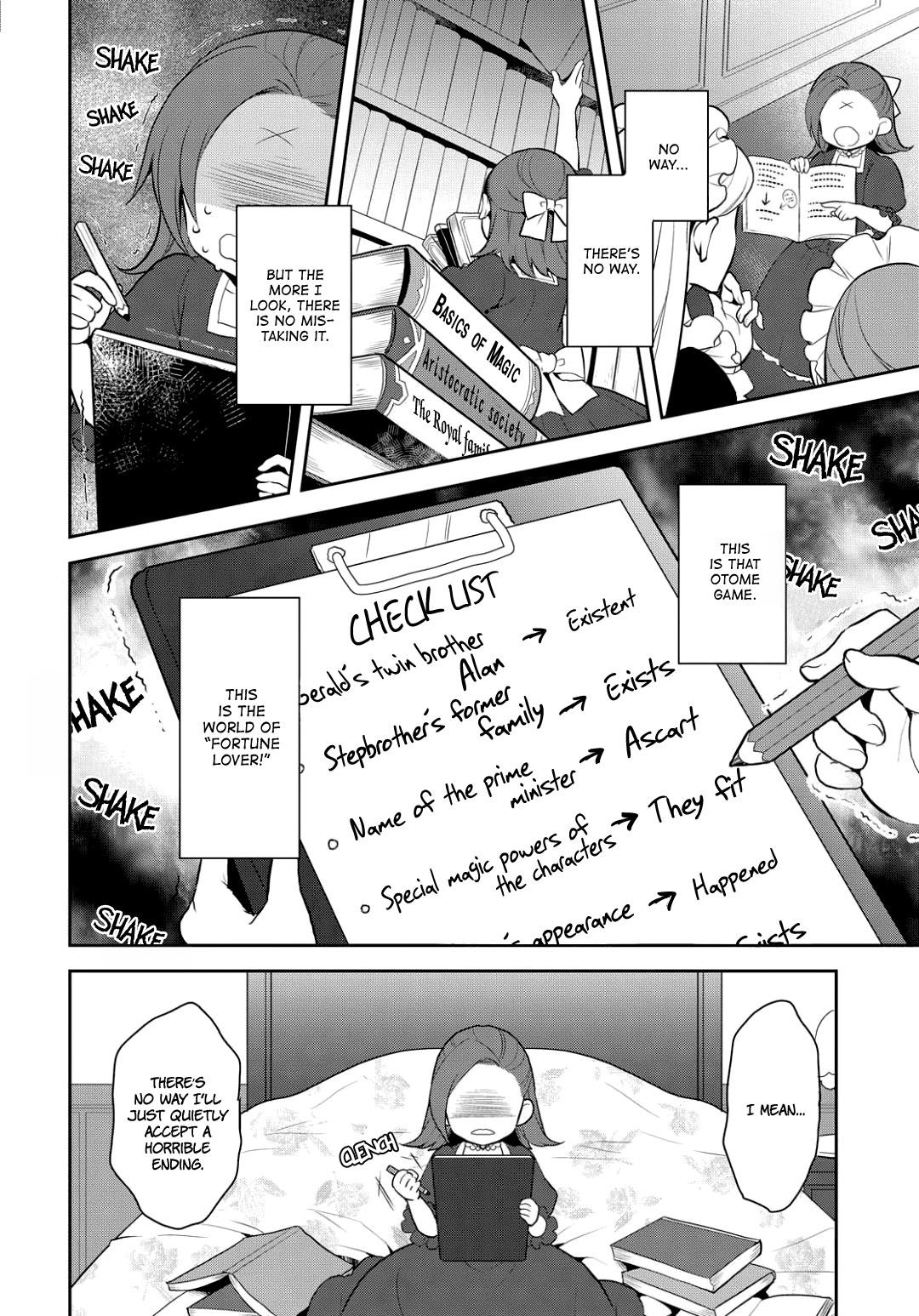 Otome Game No Hametsu Flag Shika Nai Akuyaku Reijou Ni Tensei Shite Shimatta… Chapter 1 - Page 22