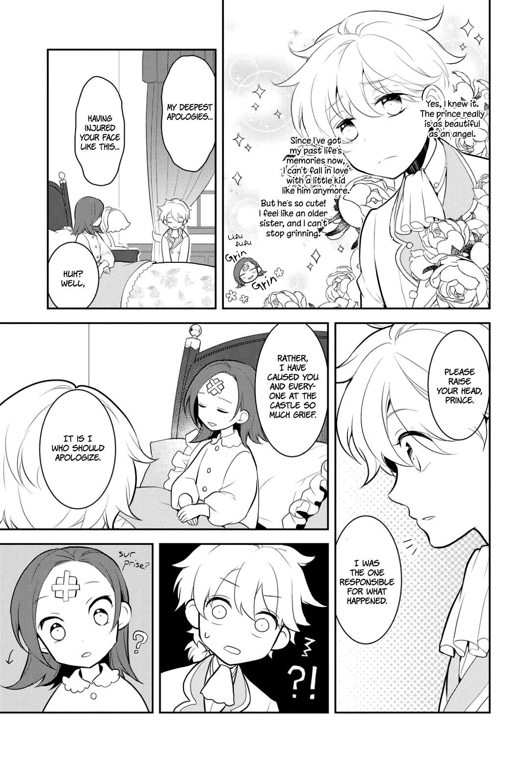 Otome Game No Hametsu Flag Shika Nai Akuyaku Reijou Ni Tensei Shite Shimatta… Chapter 1 - Page 7