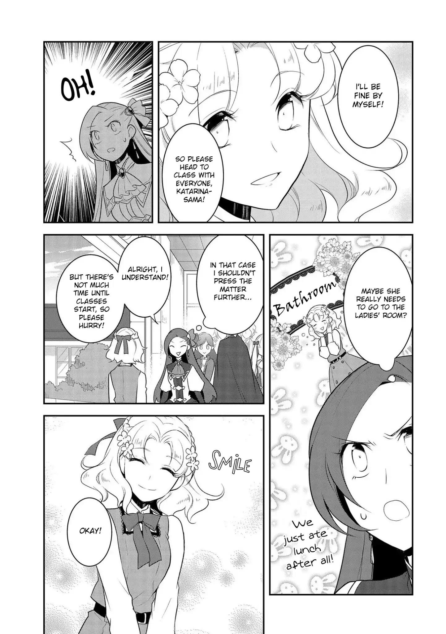 Otome Game No Hametsu Flag Shika Nai Akuyaku Reijou Ni Tensei Shite Shimatta… Chapter 14 - Page 21