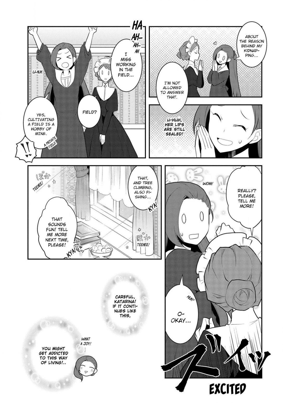 Otome Game No Hametsu Flag Shika Nai Akuyaku Reijou Ni Tensei Shite Shimatta… Chapter 28 - Page 7
