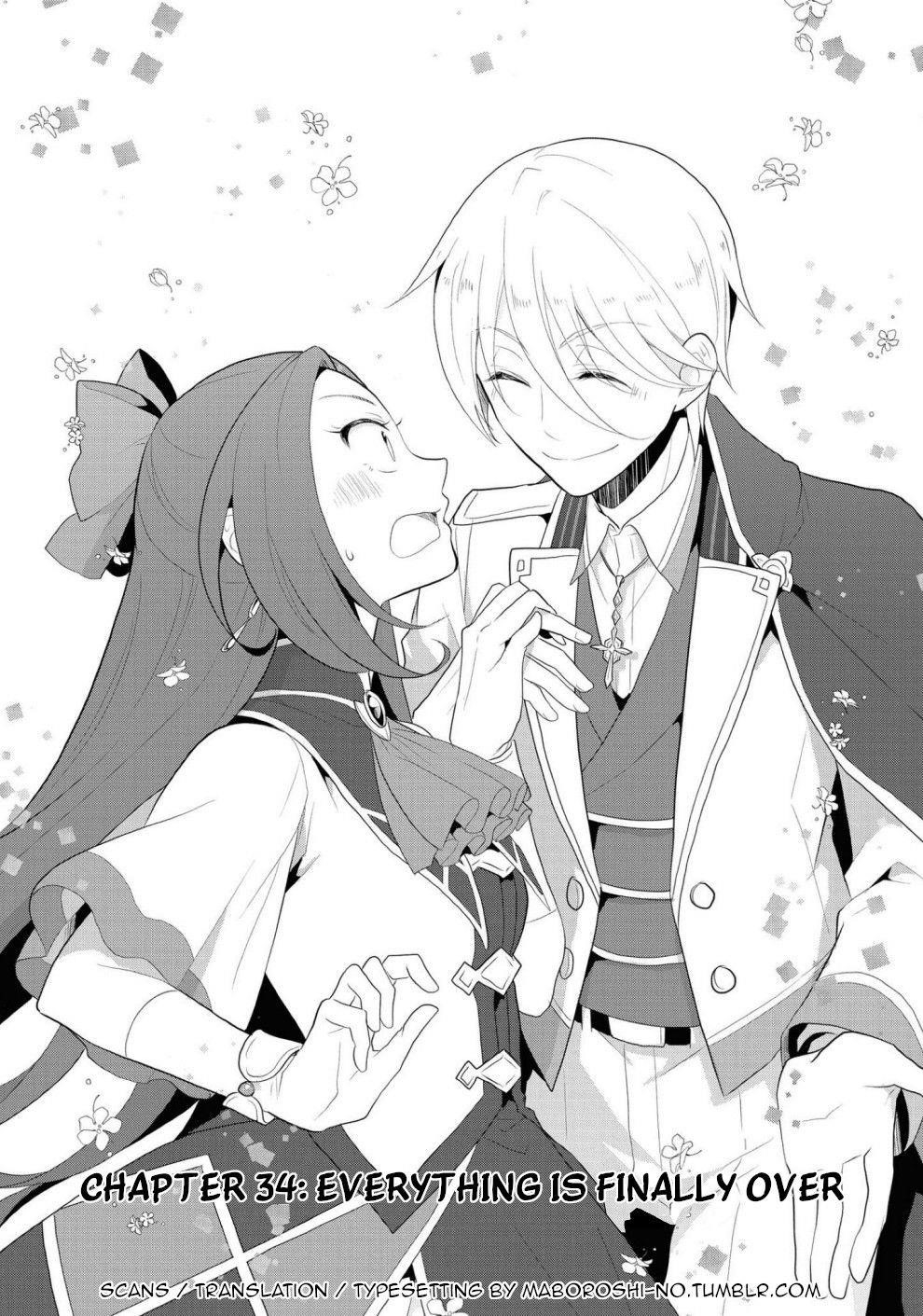 Otome Game No Hametsu Flag Shika Nai Akuyaku Reijou Ni Tensei Shite Shimatta… Chapter 34 - Page 1