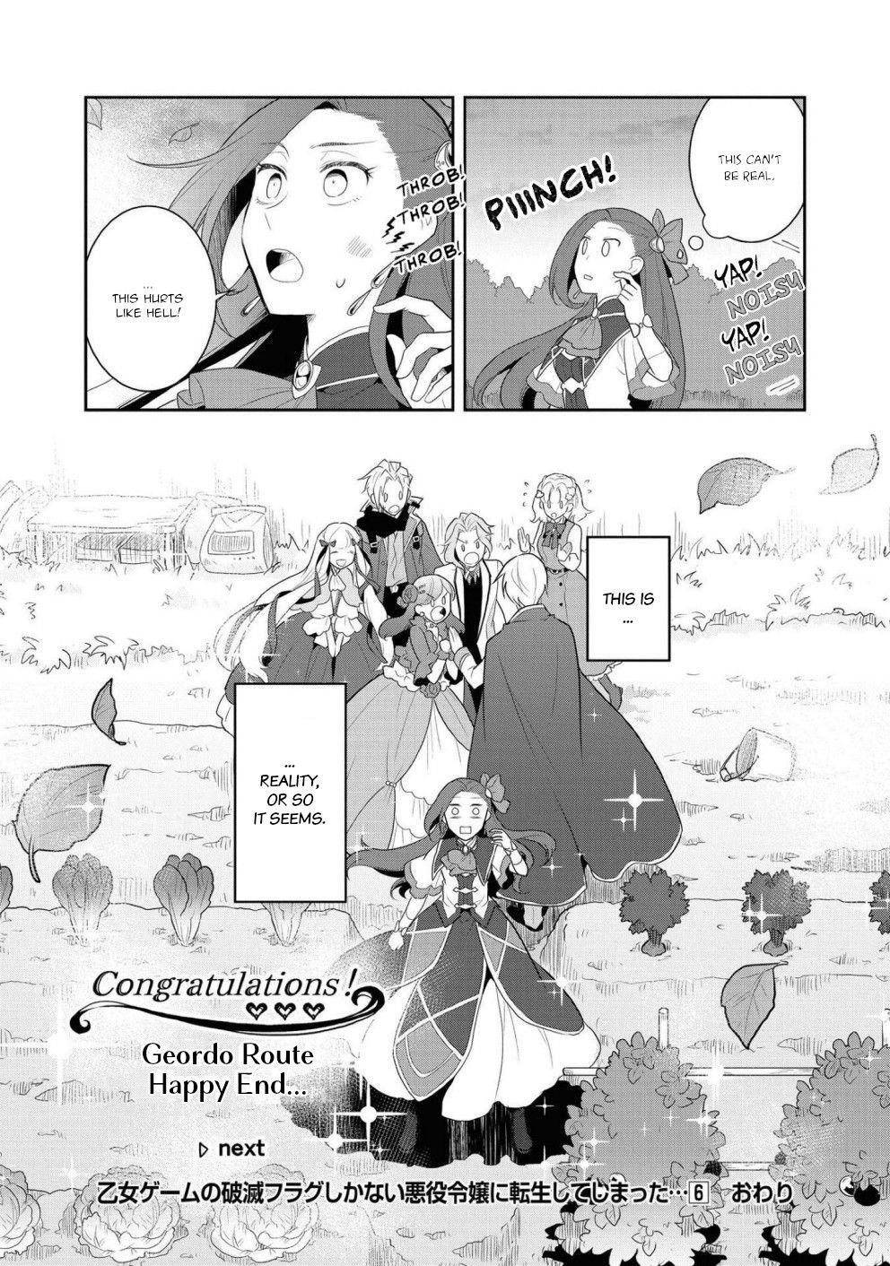 Otome Game No Hametsu Flag Shika Nai Akuyaku Reijou Ni Tensei Shite Shimatta… Chapter 34 - Page 24