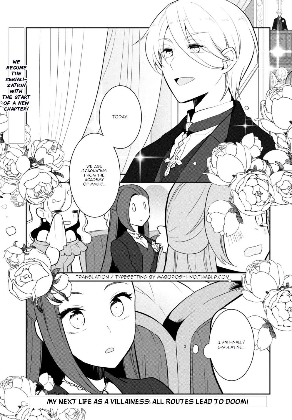 Otome Game No Hametsu Flag Shika Nai Akuyaku Reijou Ni Tensei Shite Shimatta… Chapter 51 - Page 1