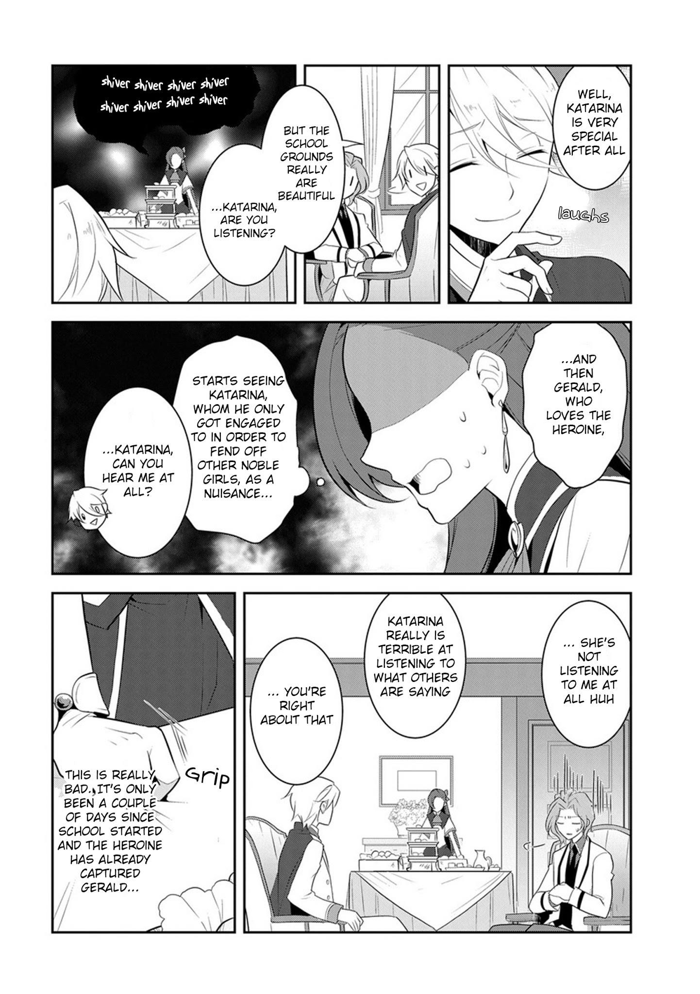 Otome Game No Hametsu Flag Shika Nai Akuyaku Reijou Ni Tensei Shite Shimatta… Chapter 8 - Page 10