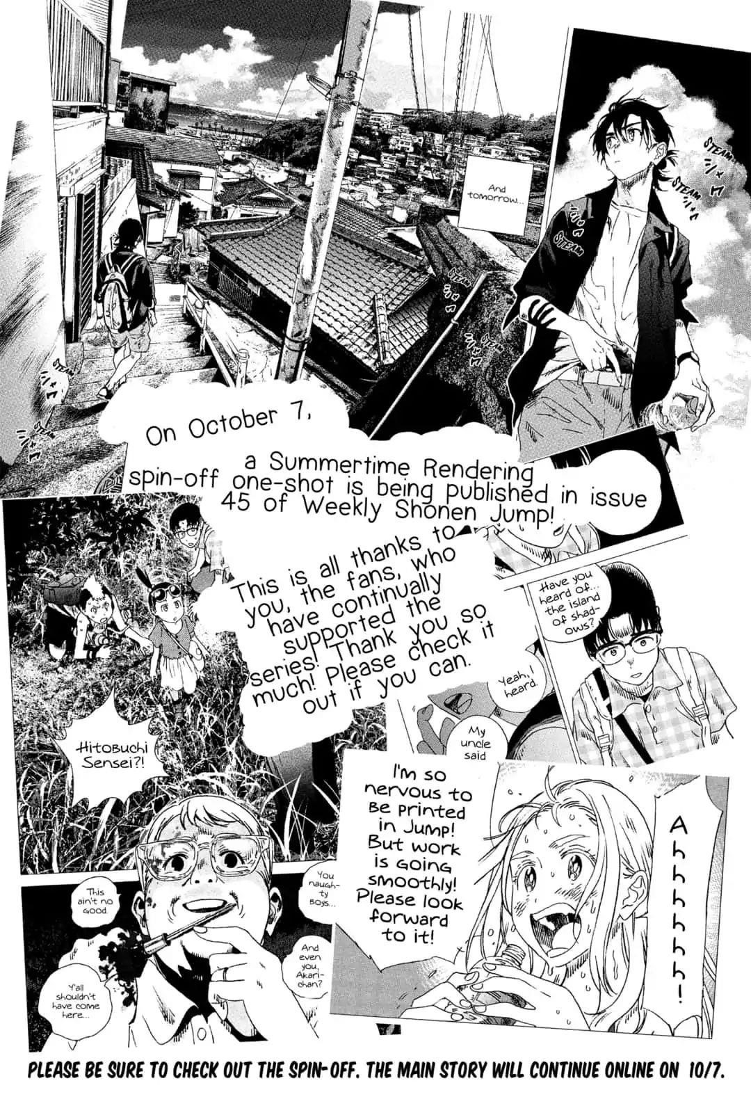 Summer Time Render Chapter 86.5 - Page 1