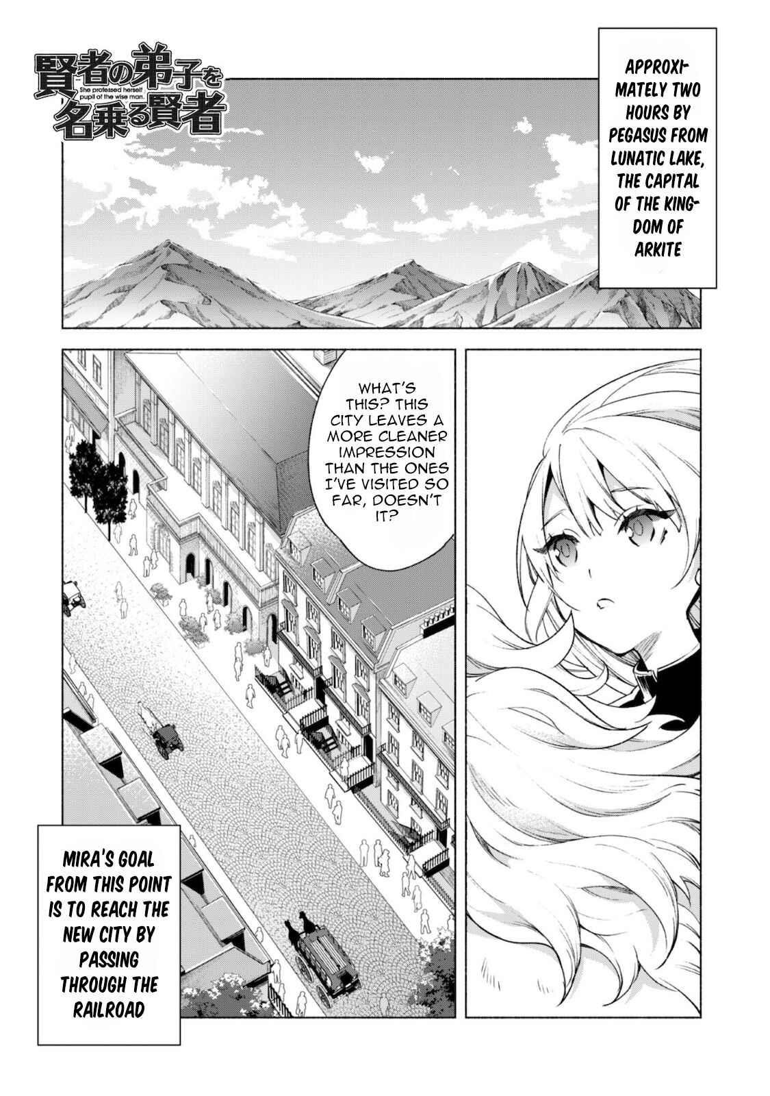 Kenja no Deshi wo Nanoru Kenja Chapter 45 - Page 1