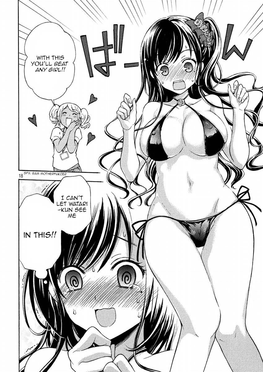Watari-Kun No Xx Ga Houkai Sunzen Chapter 13 - Page 17