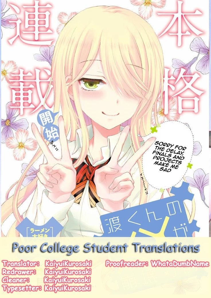 Watari-Kun No Xx Ga Houkai Sunzen Chapter 14 - Page 22