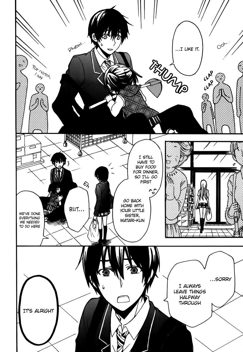 Watari-Kun No Xx Ga Houkai Sunzen Chapter 3 - Page 22