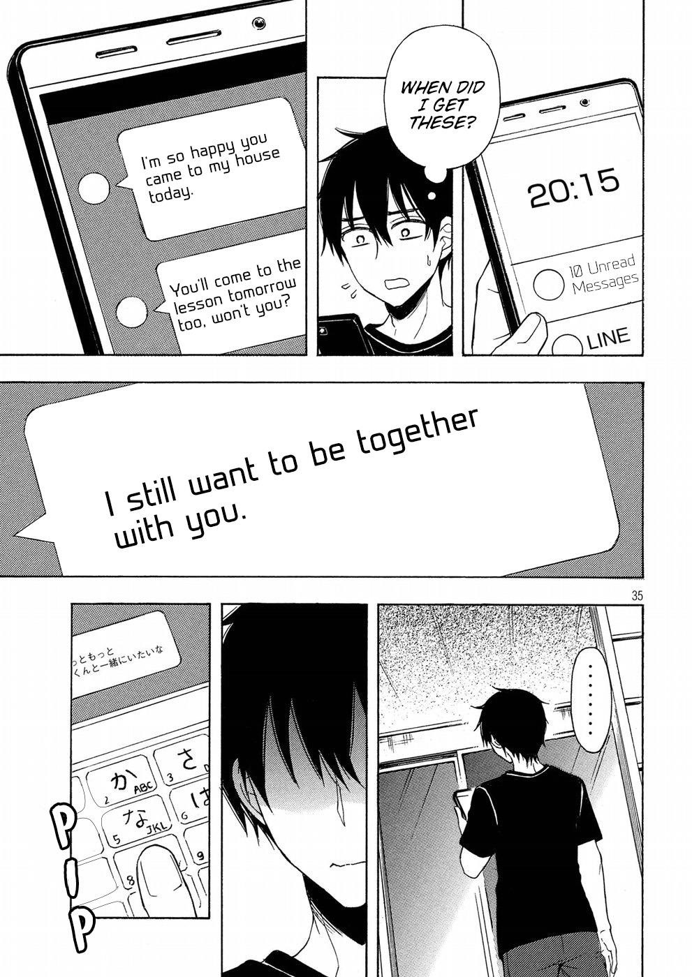 Watari-Kun No Xx Ga Houkai Sunzen Chapter 36 - Page 34