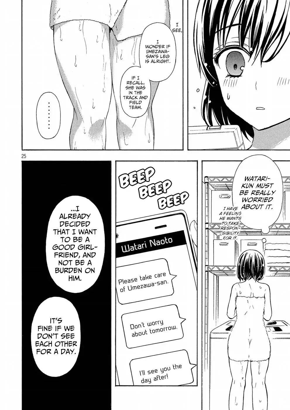 Watari-Kun No Xx Ga Houkai Sunzen Chapter 38 - Page 24