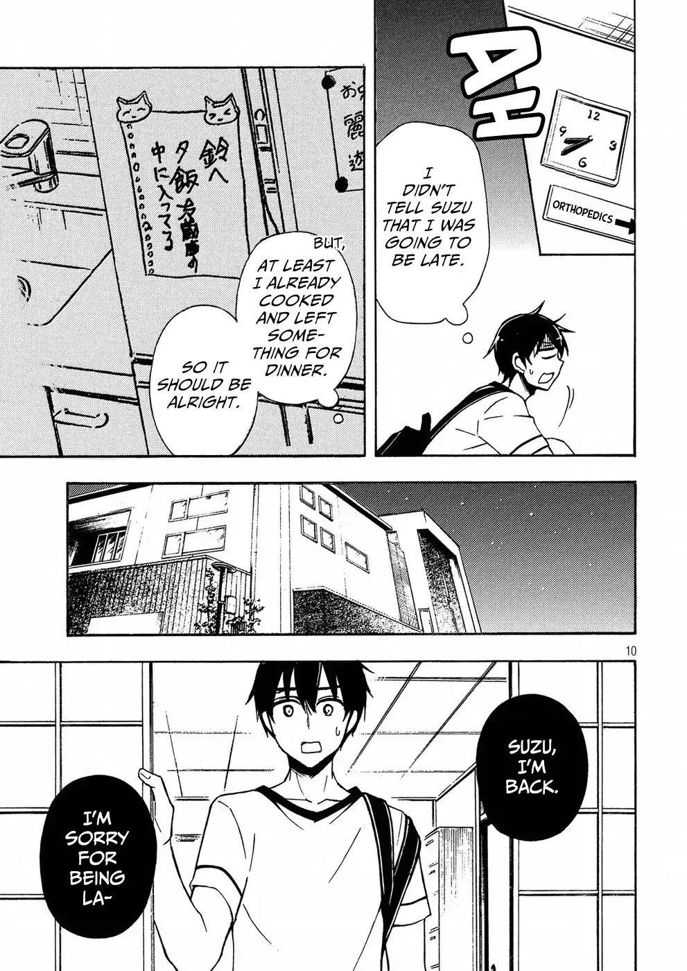 Watari-Kun No Xx Ga Houkai Sunzen Chapter 38 - Page 9