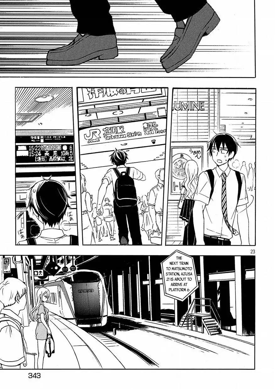 Watari-Kun No Xx Ga Houkai Sunzen Chapter 41 - Page 22