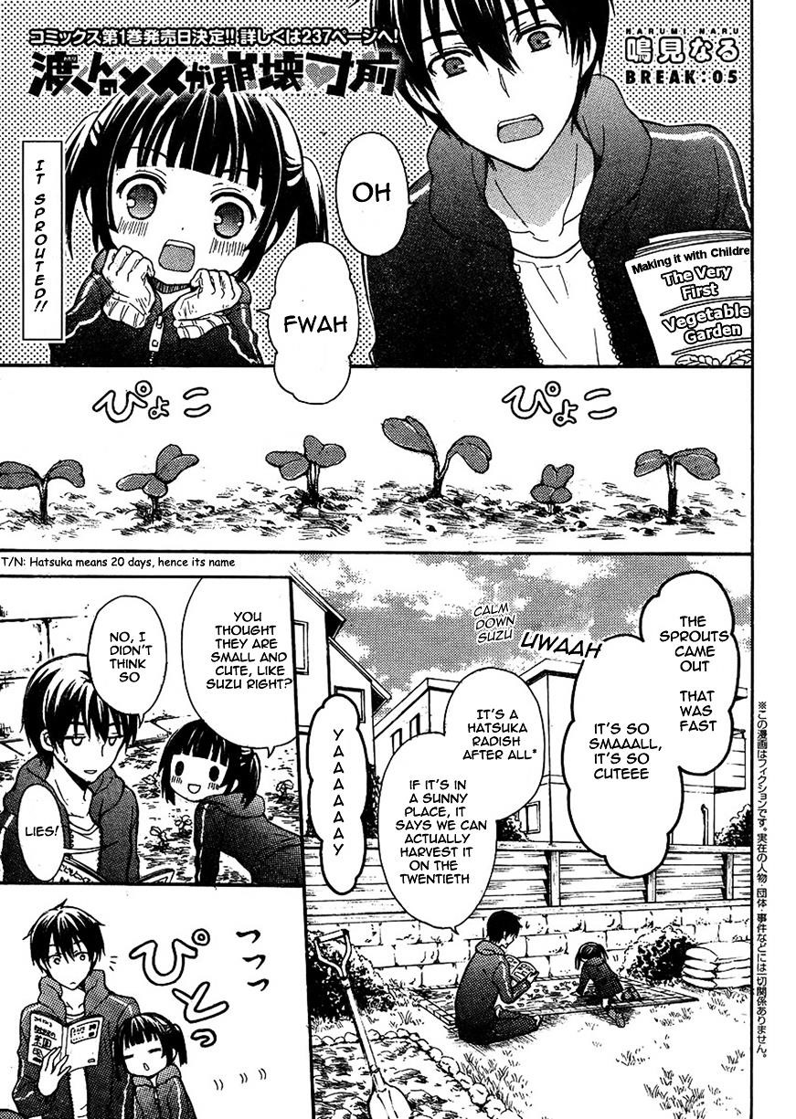 Watari-Kun No Xx Ga Houkai Sunzen Chapter 5 - Page 1
