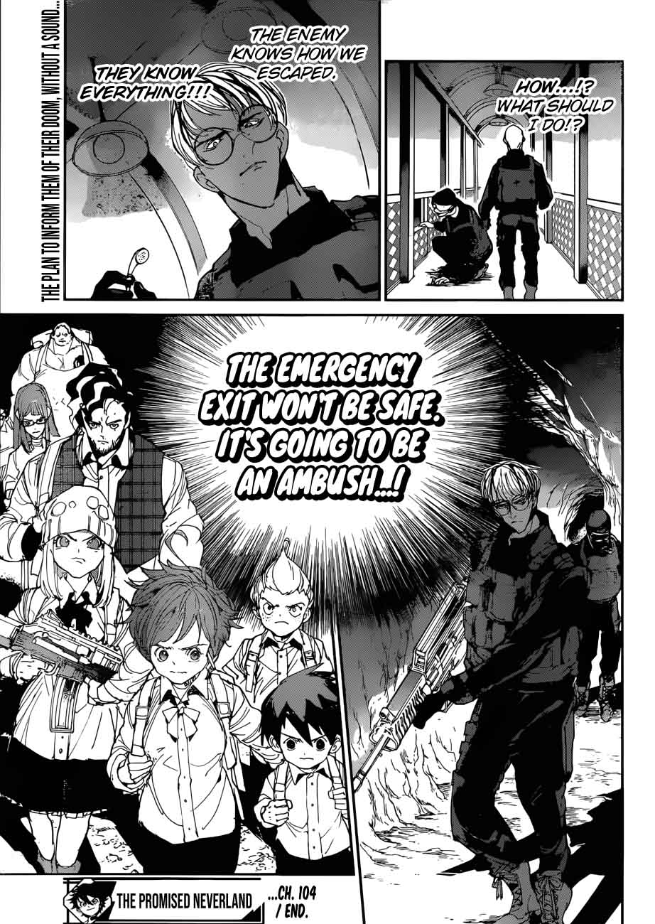 Yakusoku no Neverland Chapter 104 - Page 19