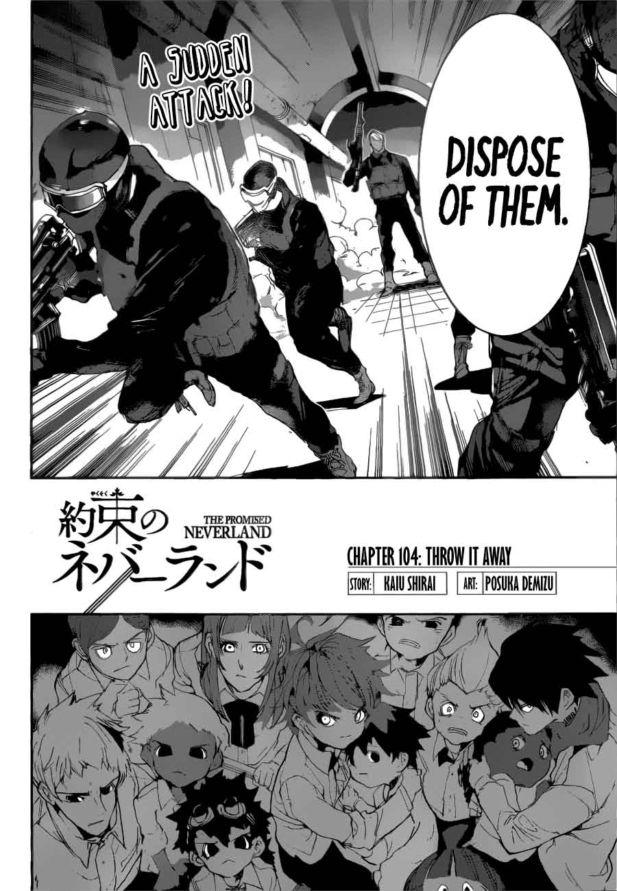 Yakusoku no Neverland Chapter 104 - Page 2