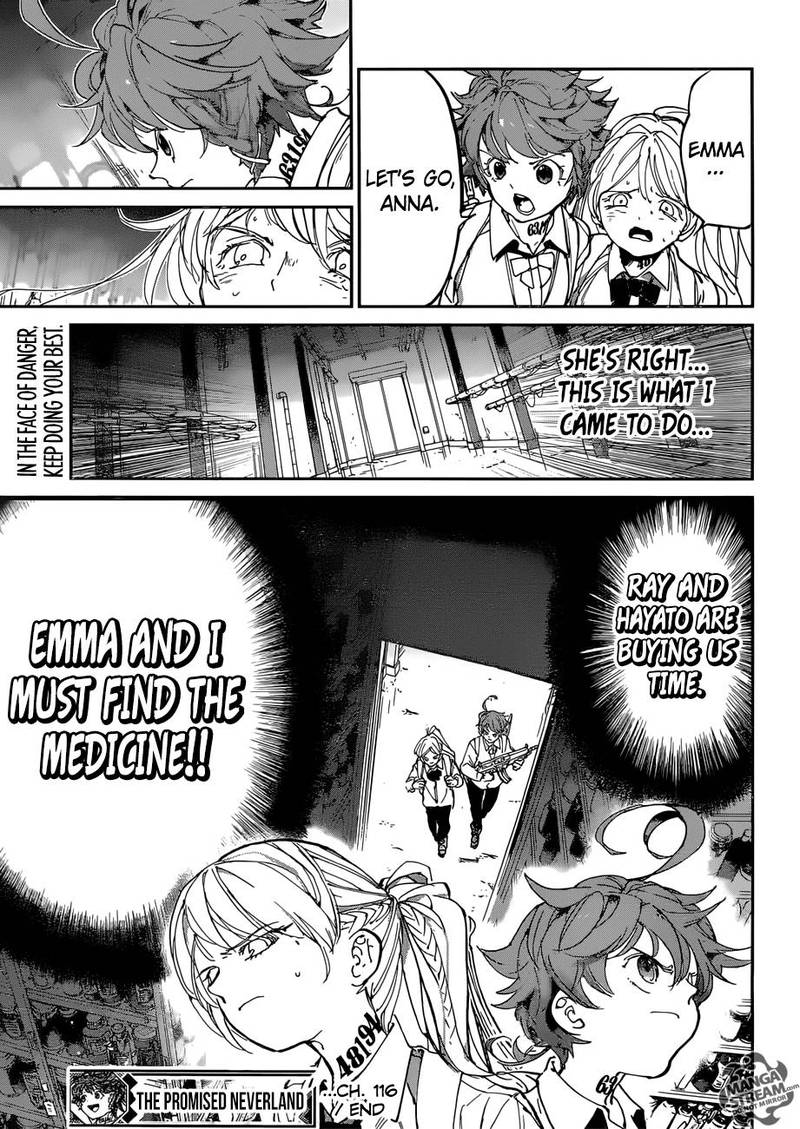 Yakusoku no Neverland Chapter 116 - Page 19