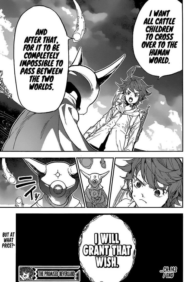 Yakusoku no Neverland Chapter 142 - Page 19