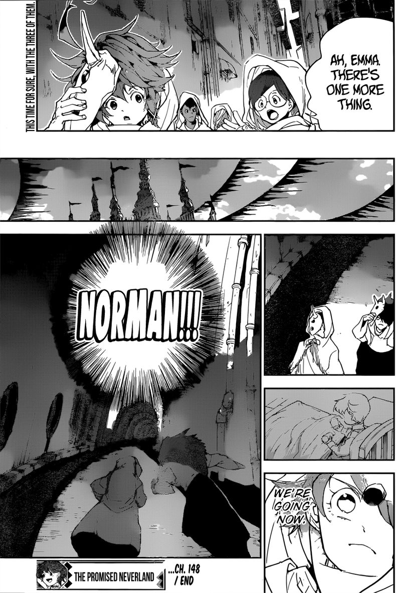 Yakusoku no Neverland Chapter 148 - Page 19