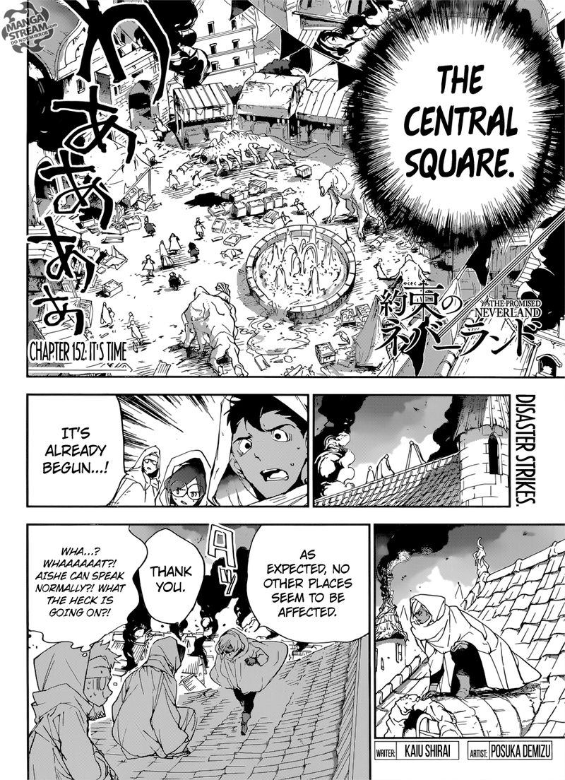 Yakusoku no Neverland Chapter 152 - Page 2
