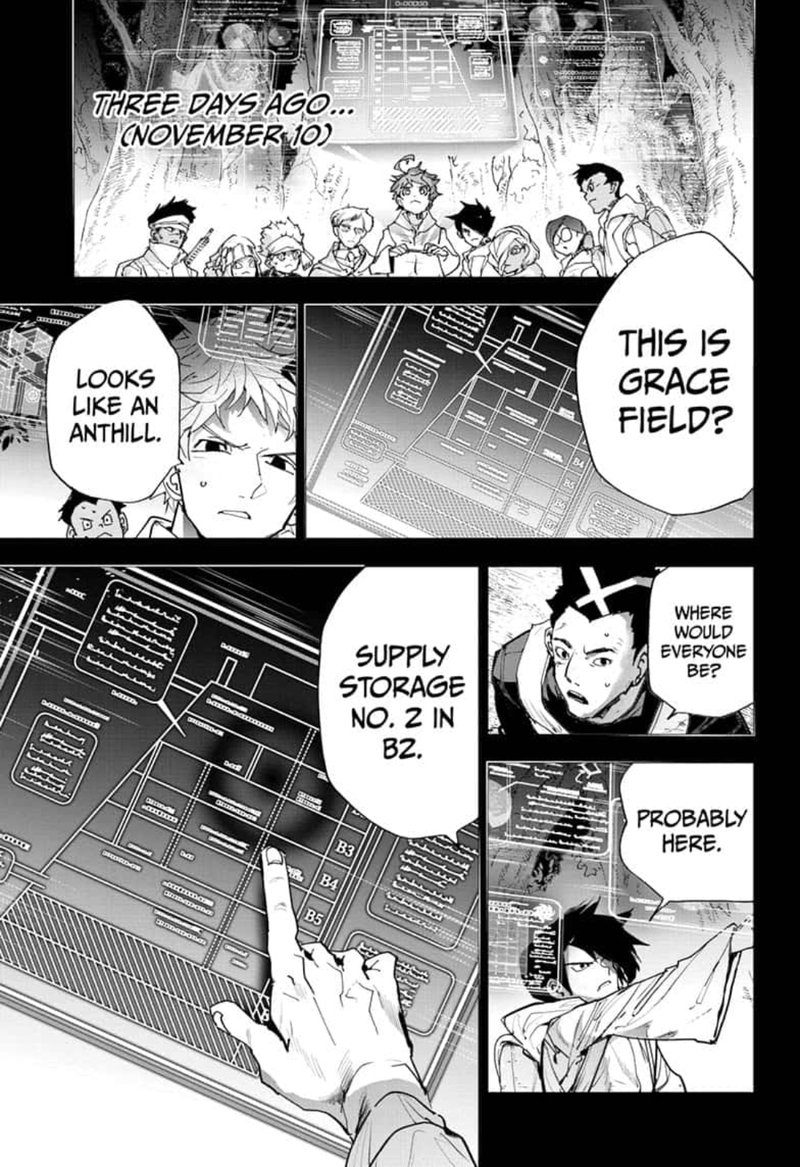 Yakusoku no Neverland Chapter 166 - Page 3