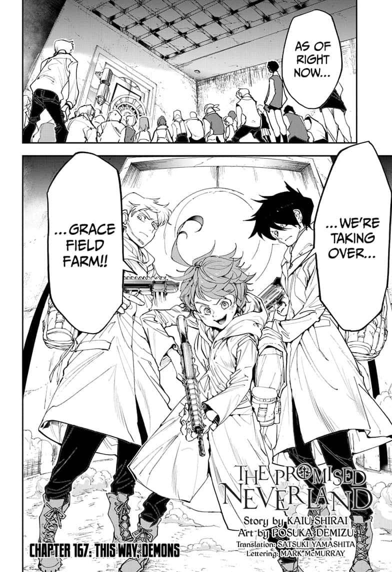 Yakusoku no Neverland Chapter 167 - Page 2