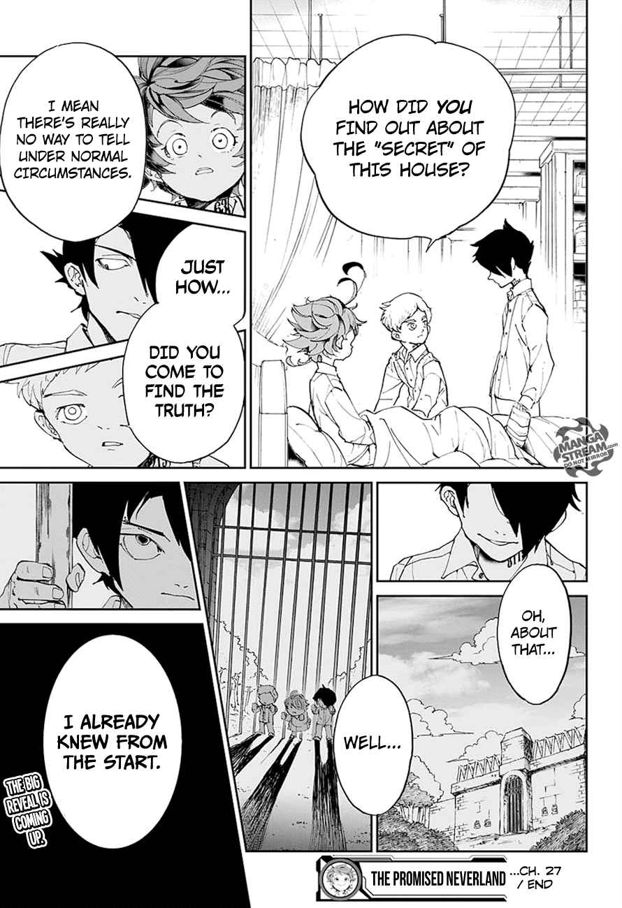 Yakusoku no Neverland Chapter 27 - Page 19
