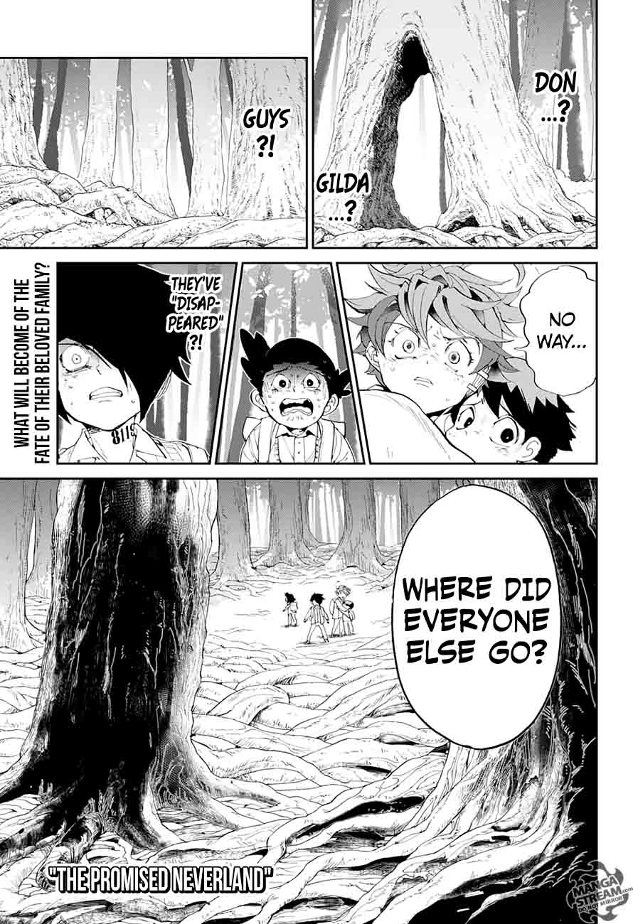 Yakusoku no Neverland Chapter 39 - Page 1