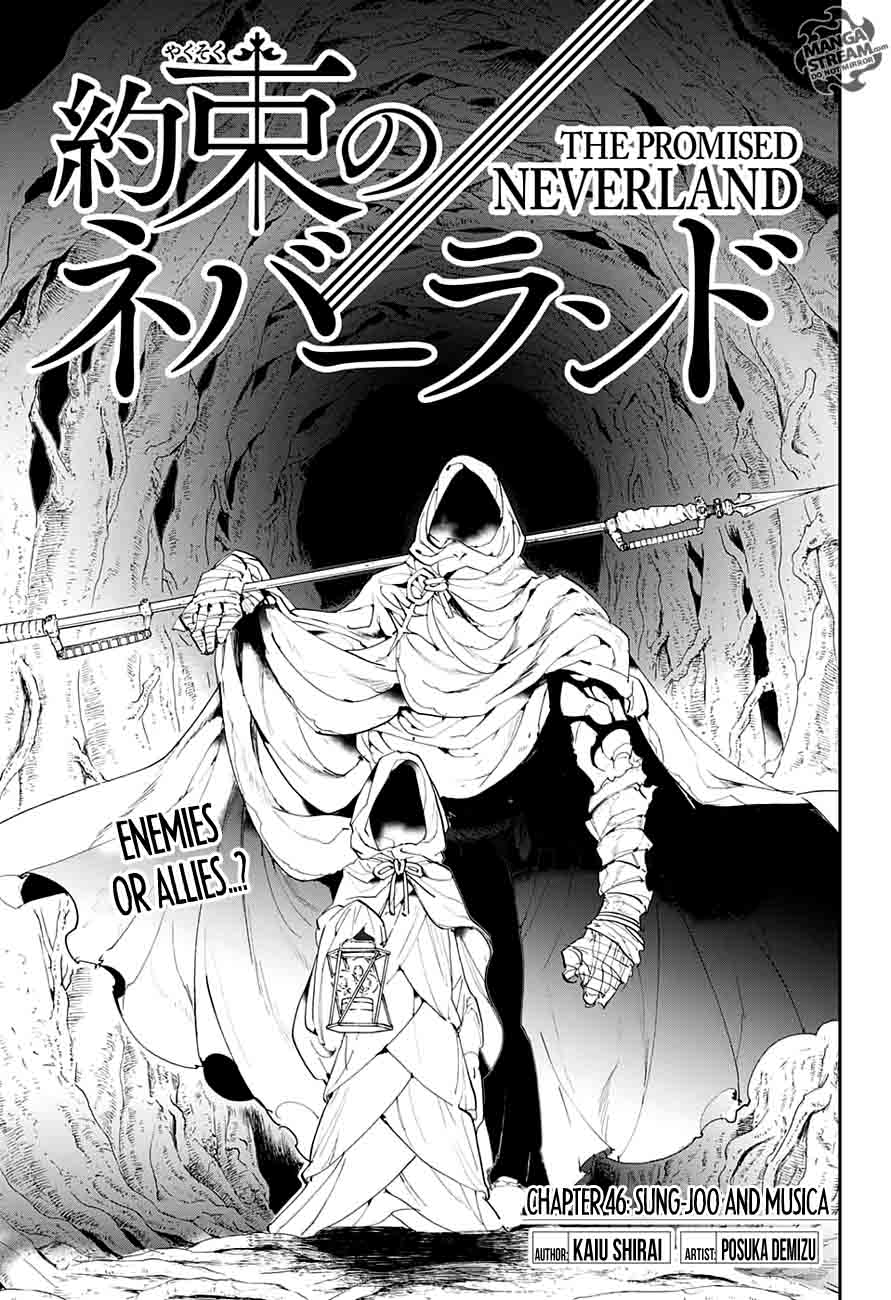 Yakusoku no Neverland Chapter 46 - Page 1