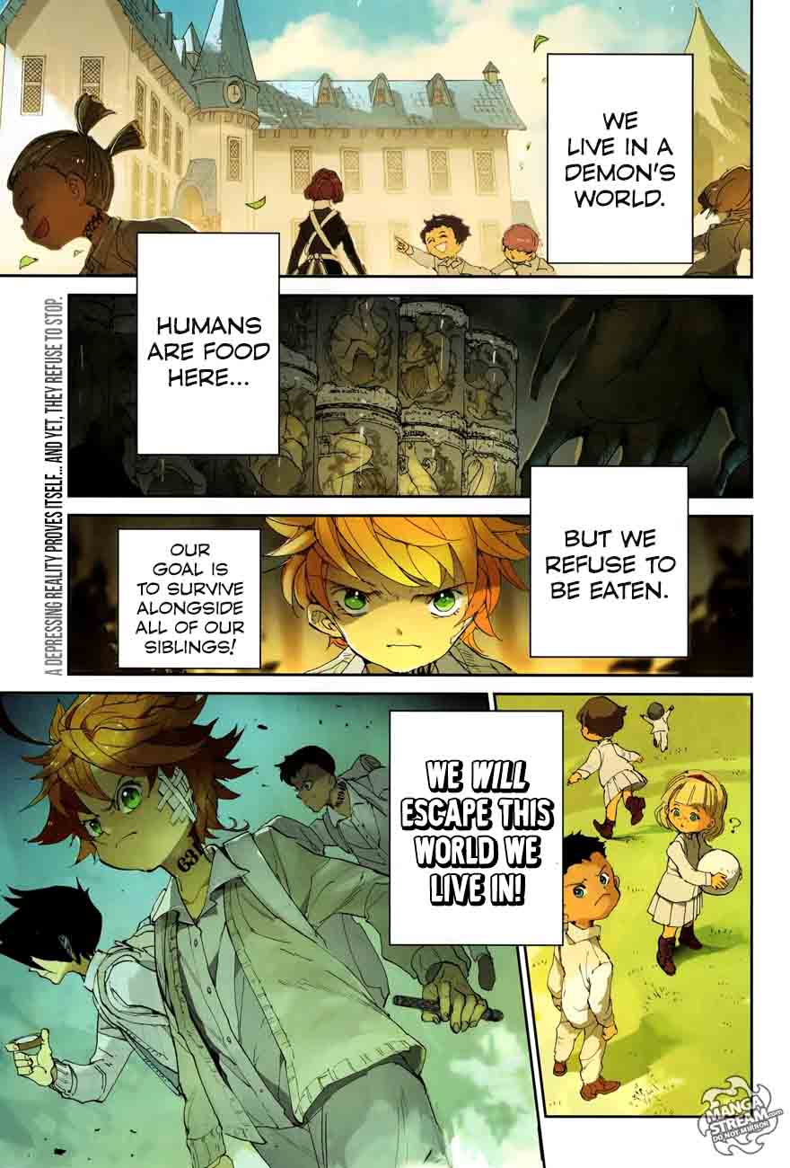 Yakusoku no Neverland Chapter 51 - Page 1
