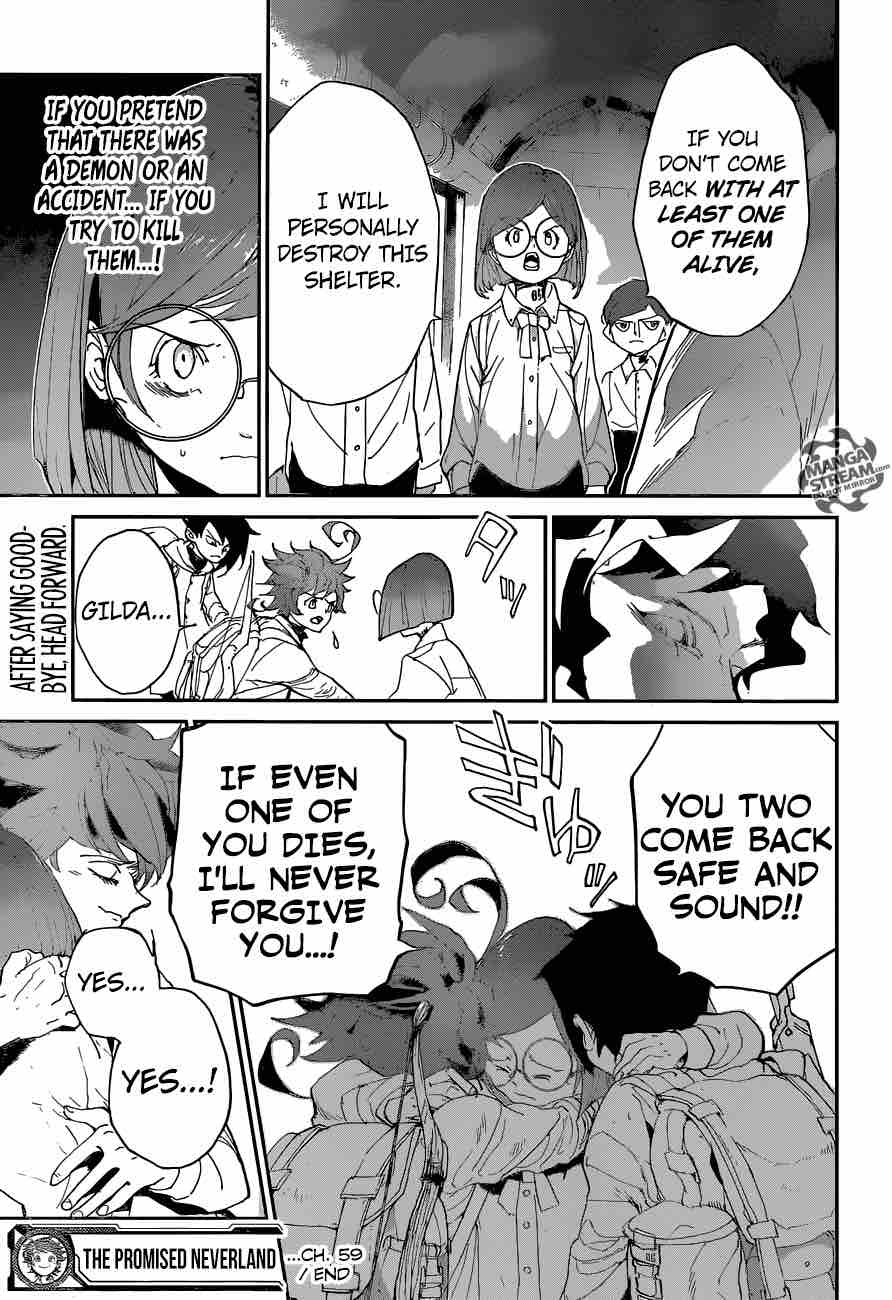 Yakusoku no Neverland Chapter 59 - Page 19