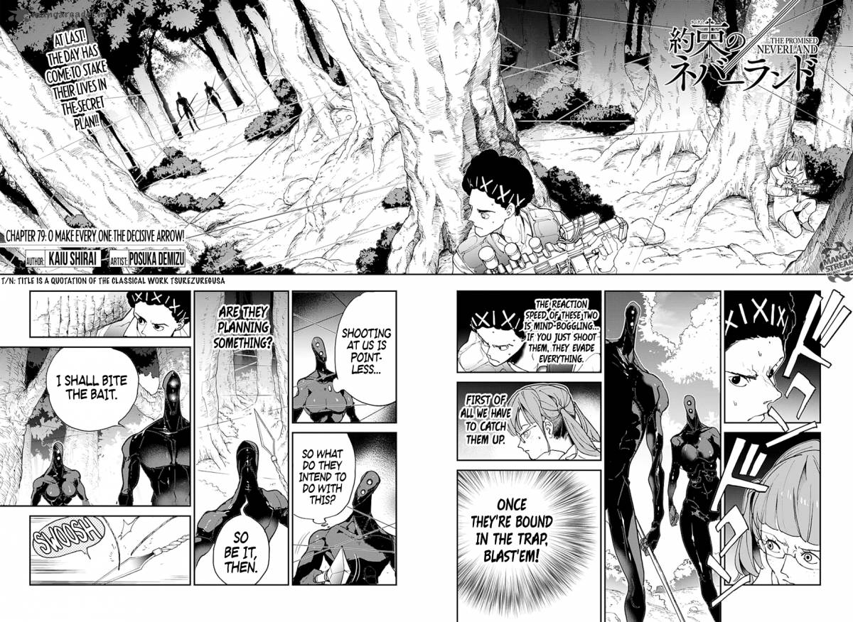 Yakusoku no Neverland Chapter 79 - Page 2