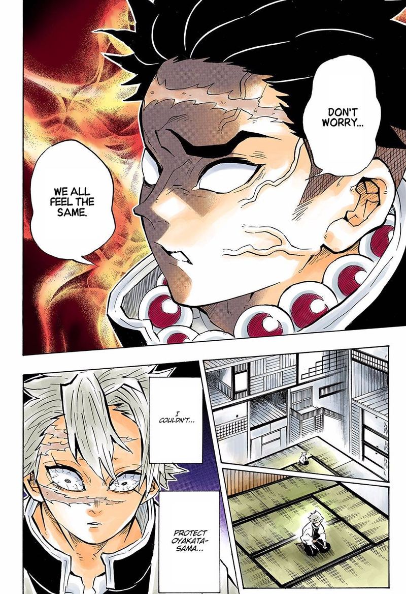 Demon Slayer: Kimetsu no Yaiba – manga in colored Chapter 140 - Page 14