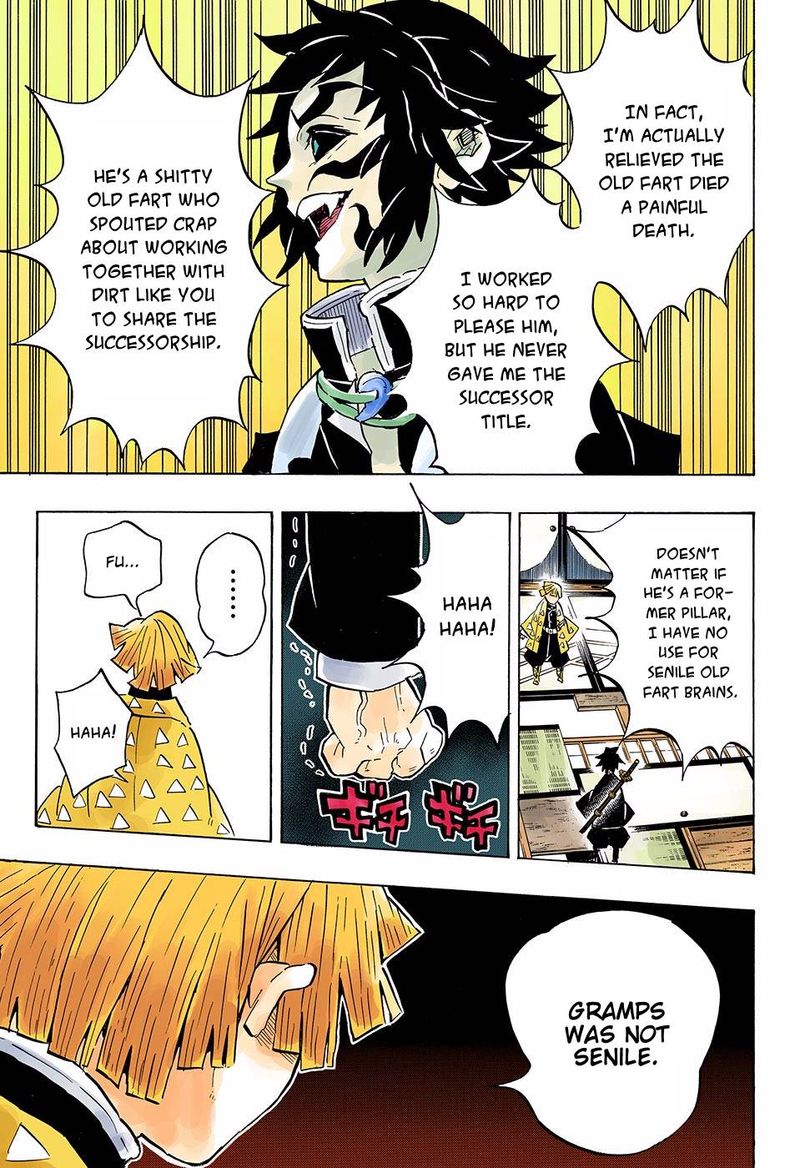 Demon Slayer: Kimetsu no Yaiba – manga in colored Chapter 144 - Page 15