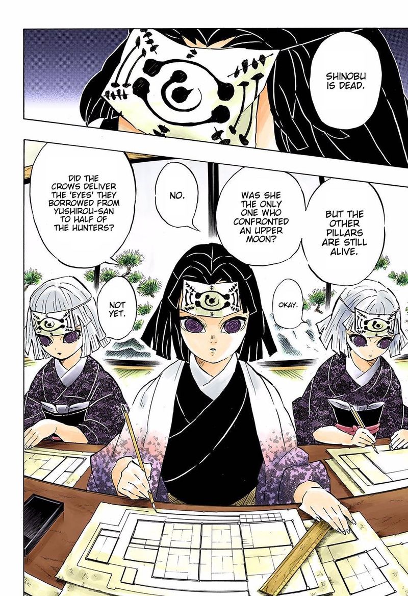 Demon Slayer: Kimetsu no Yaiba – manga in colored Chapter 144 - Page 6