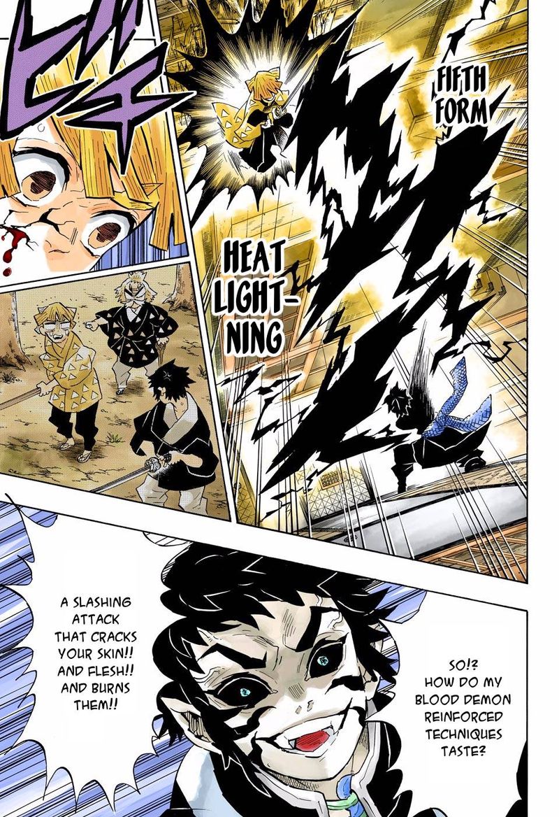 Demon Slayer: Kimetsu no Yaiba – manga in colored Chapter 145 - Page 9
