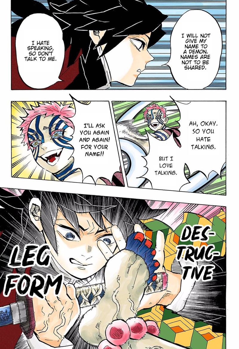 Demon Slayer: Kimetsu no Yaiba – manga in colored Chapter 148 - Page 11