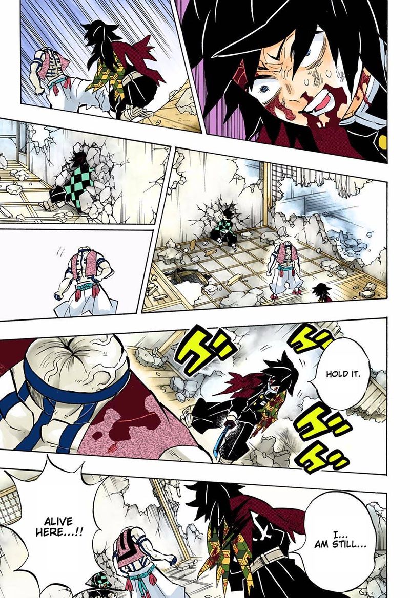 Demon Slayer: Kimetsu no Yaiba – manga in colored Chapter 153 - Page 17