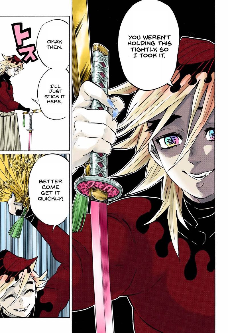Demon Slayer: Kimetsu no Yaiba – manga in colored Chapter 158 - Page 15