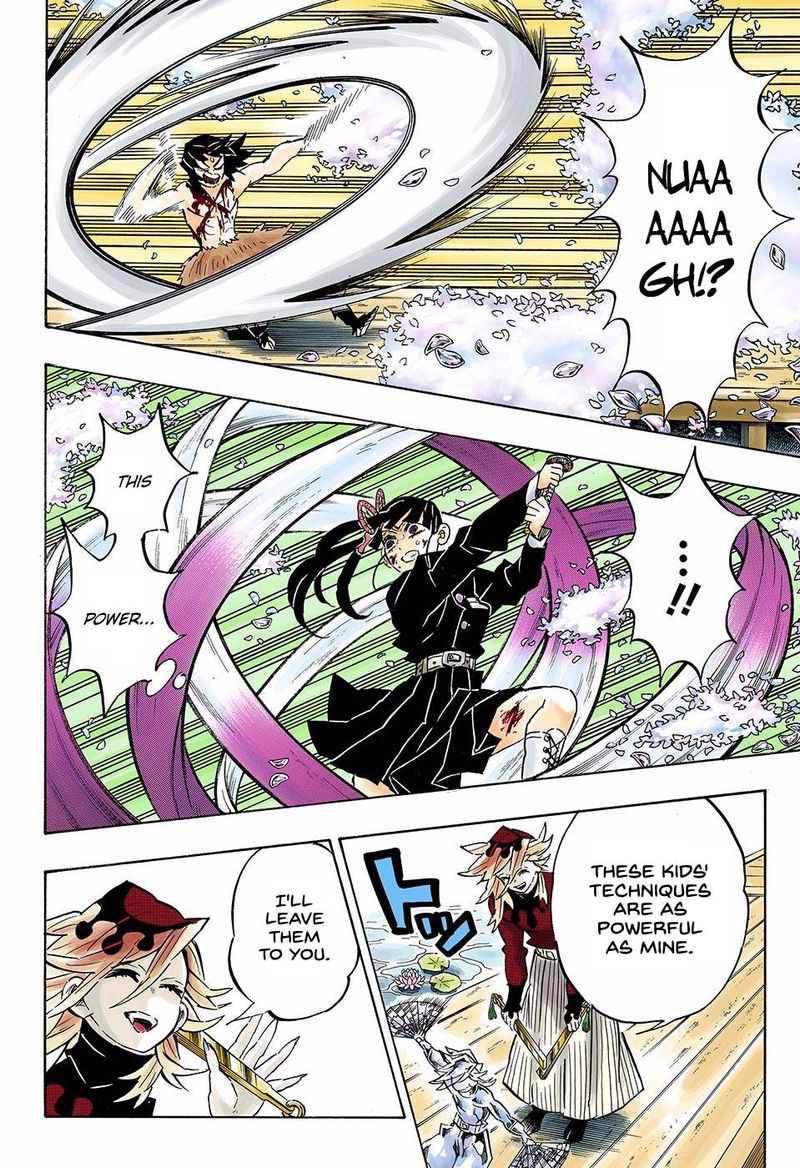Demon Slayer: Kimetsu no Yaiba – manga in colored Chapter 161 - Page 10