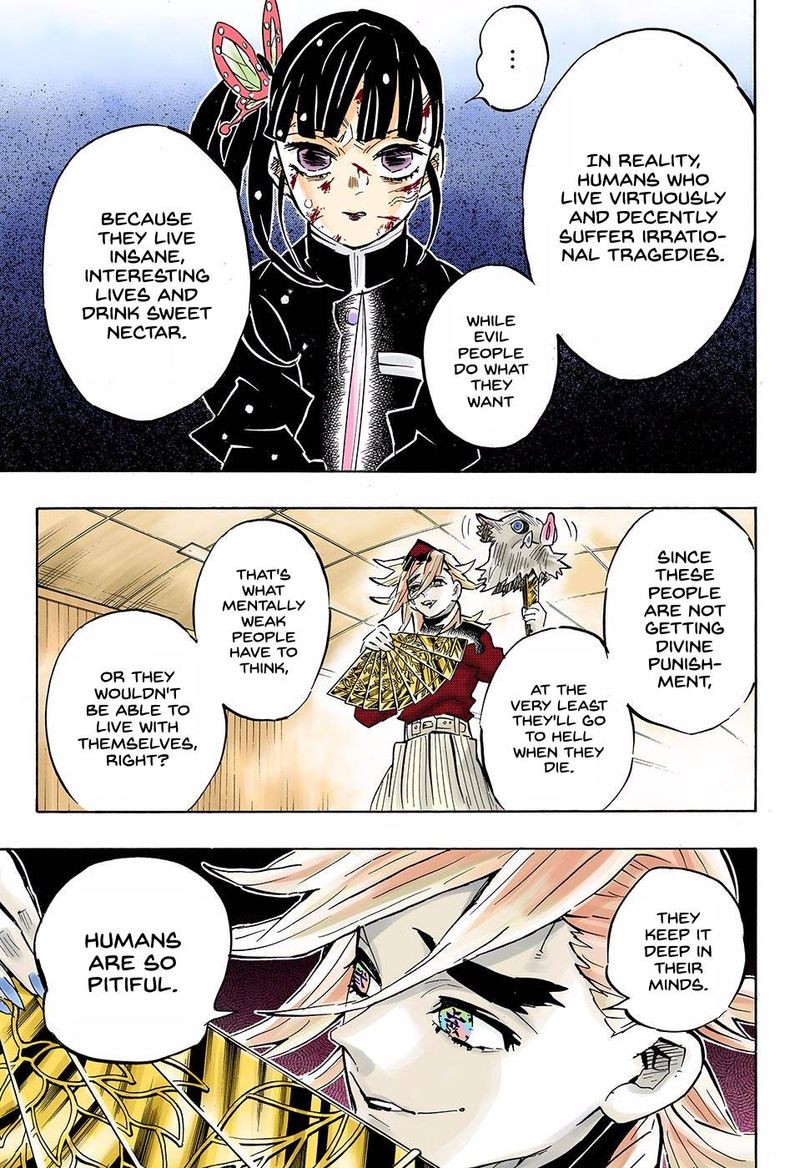 Demon Slayer: Kimetsu no Yaiba – manga in colored Chapter 161 - Page 3