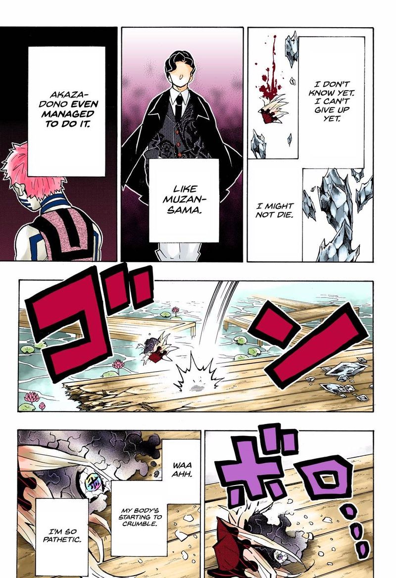 Demon Slayer: Kimetsu no Yaiba – manga in colored Chapter 163 - Page 3