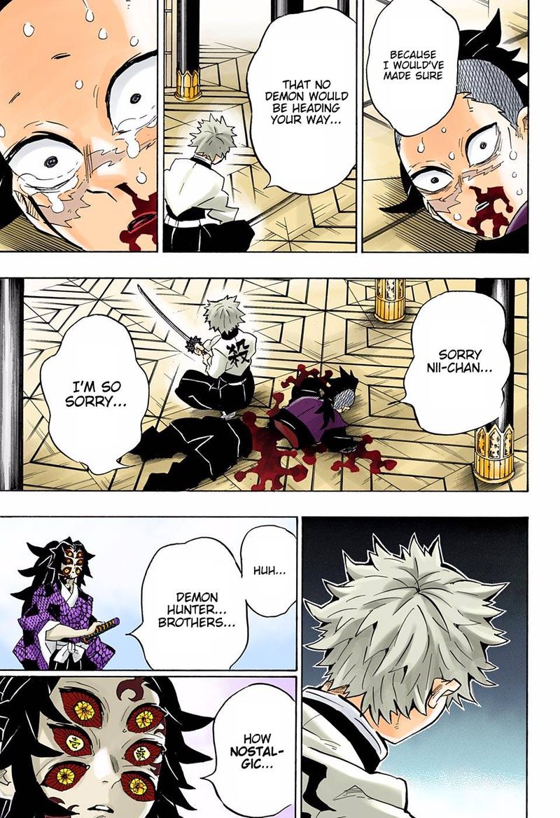 Demon Slayer: Kimetsu no Yaiba – manga in colored Chapter 166 - Page 15