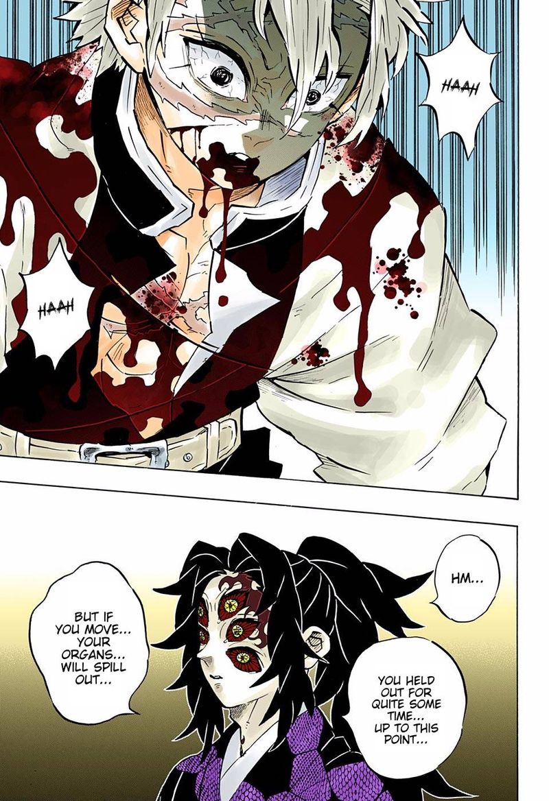 Demon Slayer: Kimetsu no Yaiba – manga in colored Chapter 167 - Page 16
