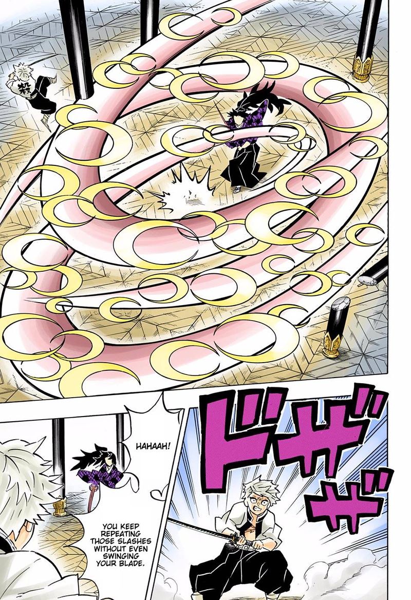 Demon Slayer: Kimetsu no Yaiba – manga in colored Chapter 167 - Page 3