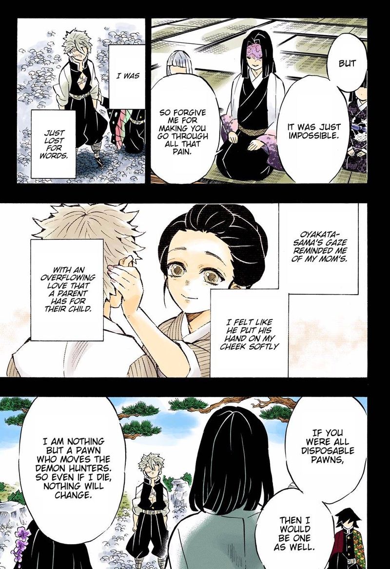Demon Slayer: Kimetsu no Yaiba – manga in colored Chapter 168 - Page 13